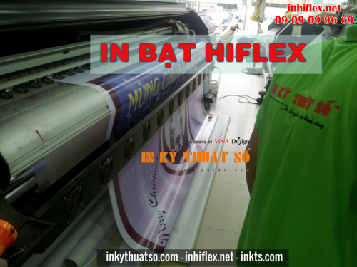 Công ty In Kỹ Thuật Số - Digital Printing cung cấp dịch vụ in bạt hiflex tại thành phố Hồ Chí Minh