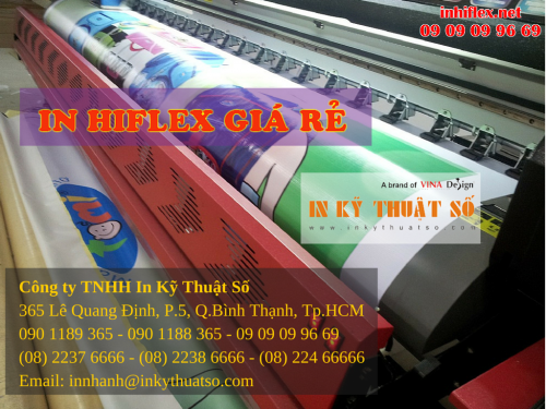 In bạt hiflex giá rẻ, chuyên in băng rôn, banner, phông nền tại Công ty TNHH In Kỹ Thuật Số - Digital Printing