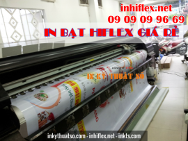 Công ty In Kỹ Thuật Số - Digital Printing cung cấp dịch vụ in bạt hiflex khổ lớn giá rẻ