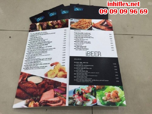 In menu TPHCM | In menu giá rẻ nhanh | In menu nhà hàng, quán ăn, 186, Bích Vấn, InHiflex.net, 07/07/2016 16:09:04